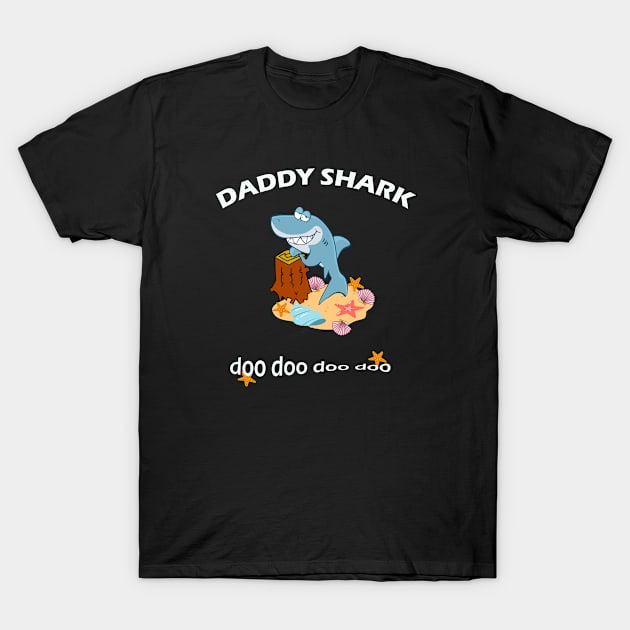 Daddy shark design great gift idea T-Shirt by Skylimit